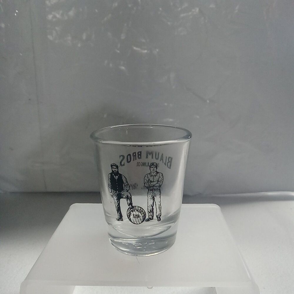 Blaum Bros Distilling Co Galena Illinois  Shot Glass